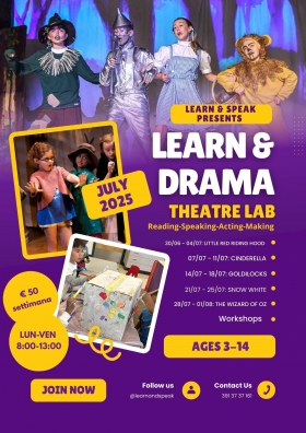 LEARN & DRAMA THEATRE LAB - Learn & Speak
